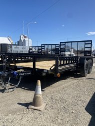 New 83  X 14' SINGLE AXLE (4  CHANNEL FRAME)