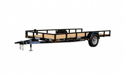 New 83  X 14' SINGLE AXLE (4  CHANNEL FRAME)