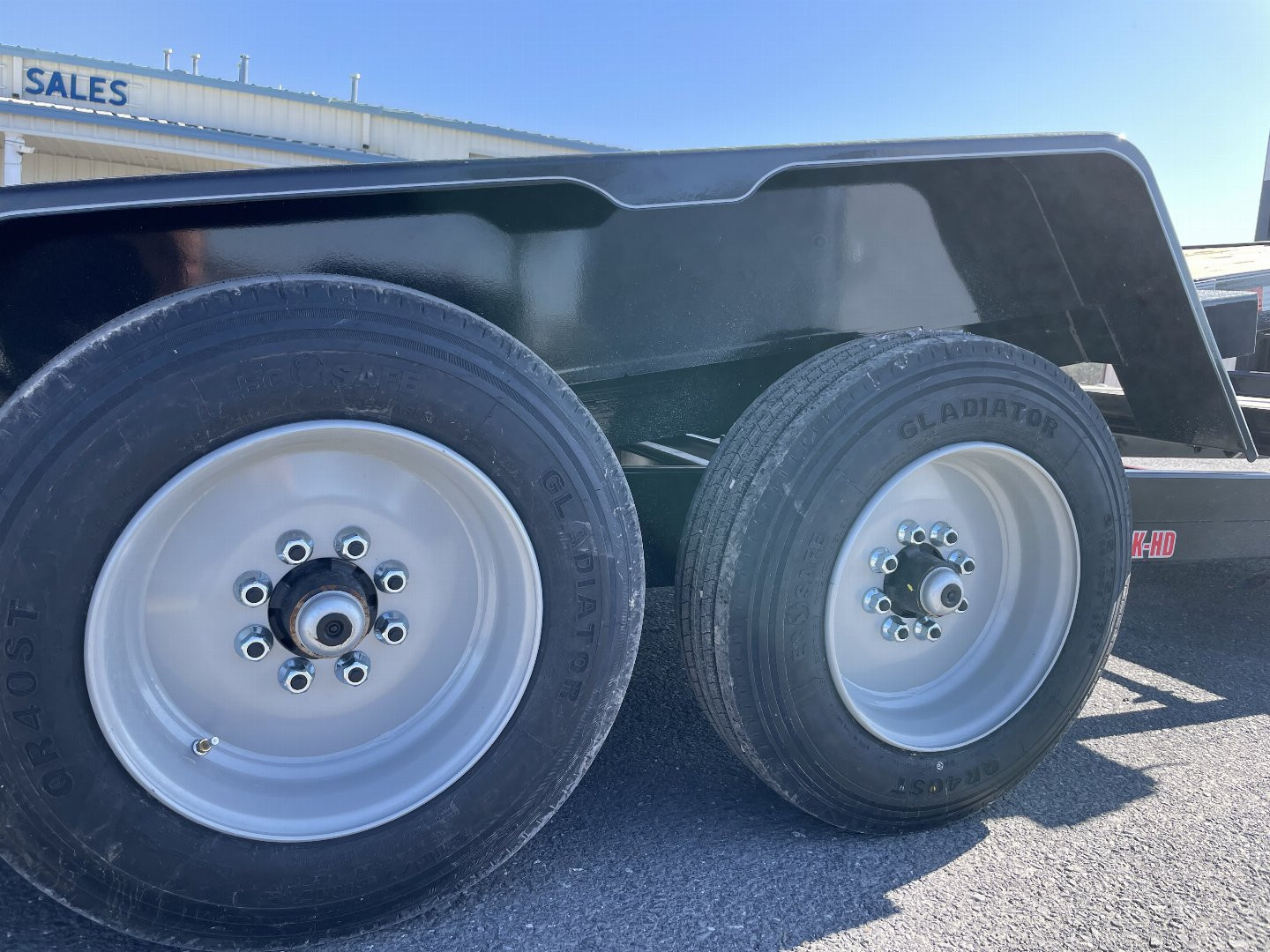 New 2025 Behnke 83"X18+6 Gooseneck Tilt Equipment Trailer