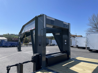 New 2025 Behnke 21+5 Deckover Gooseneck 20k Equipment Trailer