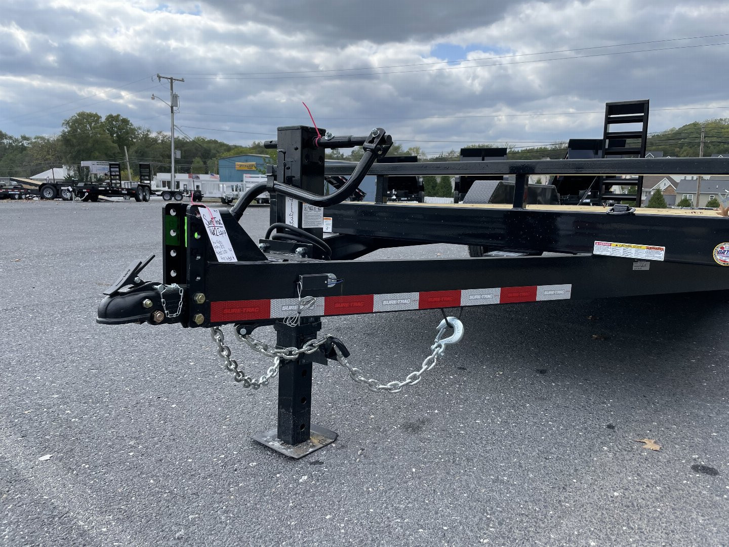 New 2025 Sure-Trac 82"X 14+2 14K Equipment Trailer