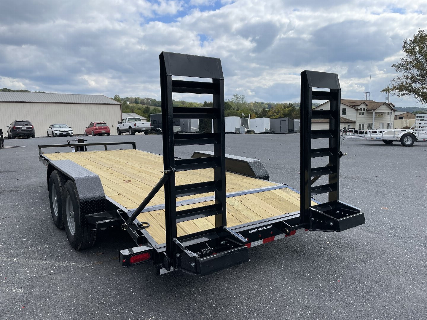 New 2025 Sure-Trac 82"X 14+2 14K Equipment Trailer