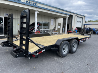 New 2025 Sure-Trac 82"X 14+2 14K Equipment Trailer