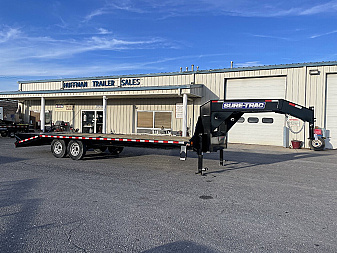 New 2025 SURE-TRAC 20+5 Deckover Gooseneck Equipment Trailer