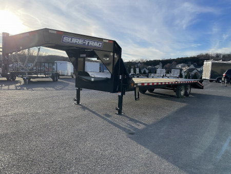 New 2025 SURE-TRAC 20+5 Deckover Gooseneck Equipment Trailer