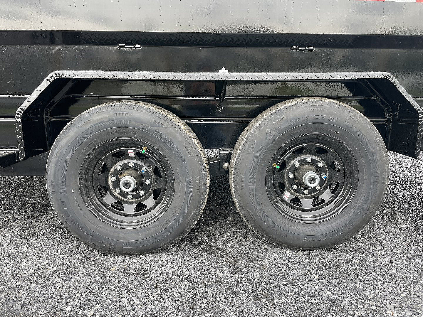 New 2025 Sure-Trac 7X14 3' Sided Dump Trailer