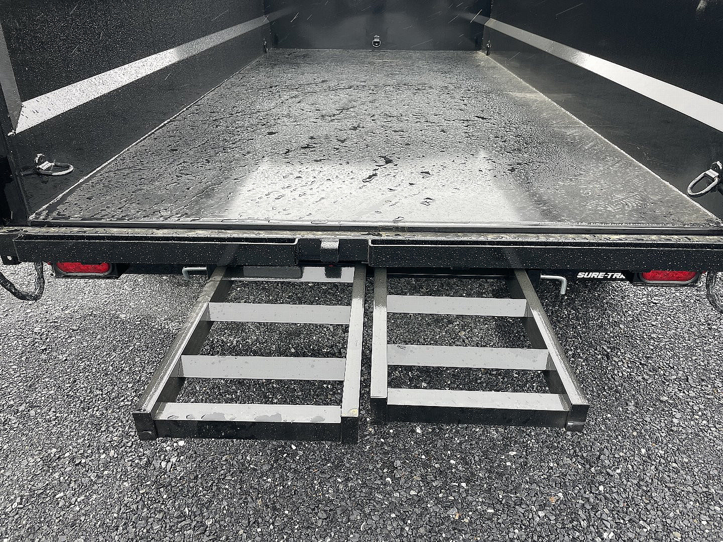 New 2025 Sure-Trac 7X14 3' Sided Dump Trailer