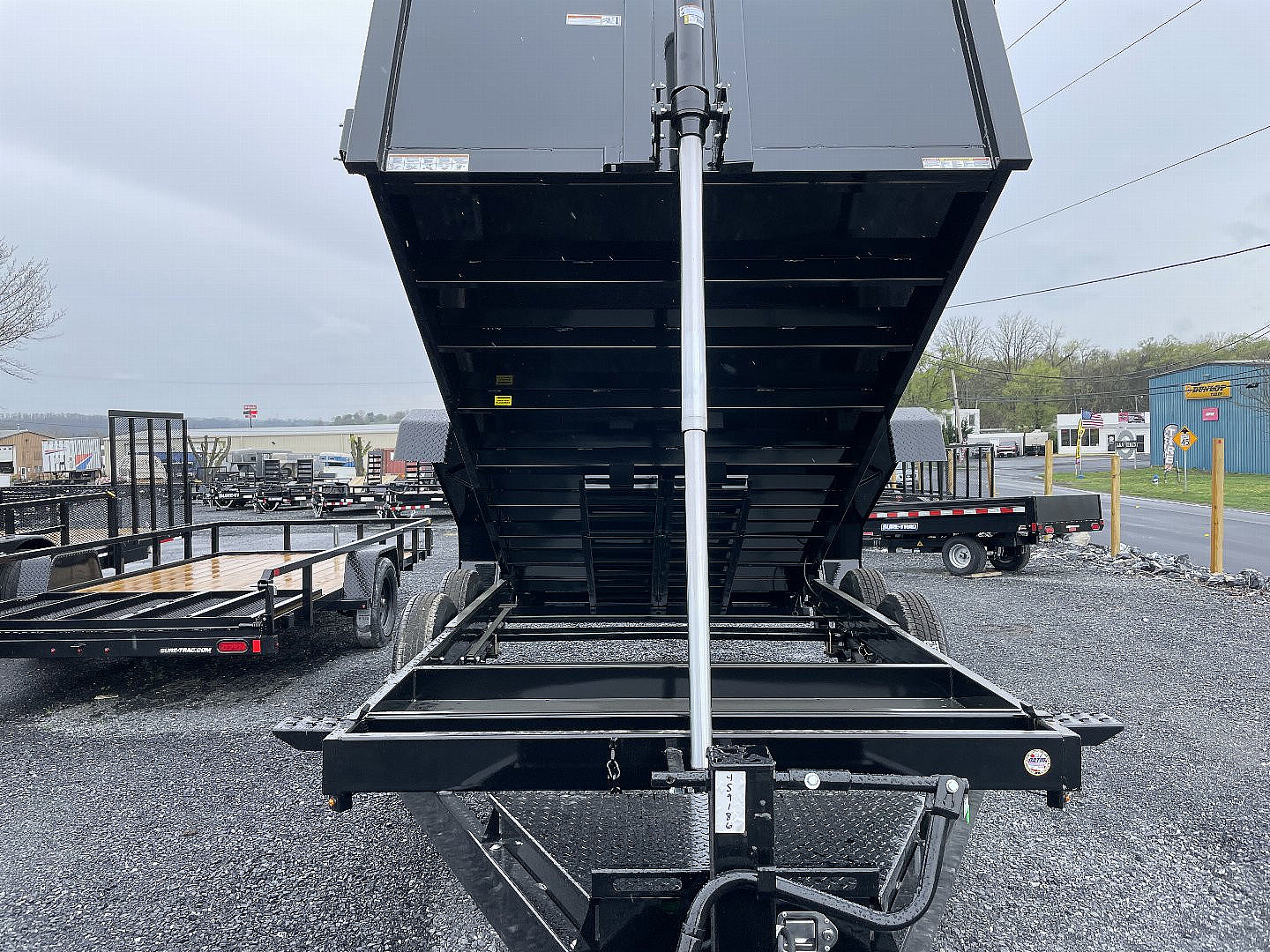New 2025 Sure-Trac 7X14 3' Sided Dump Trailer