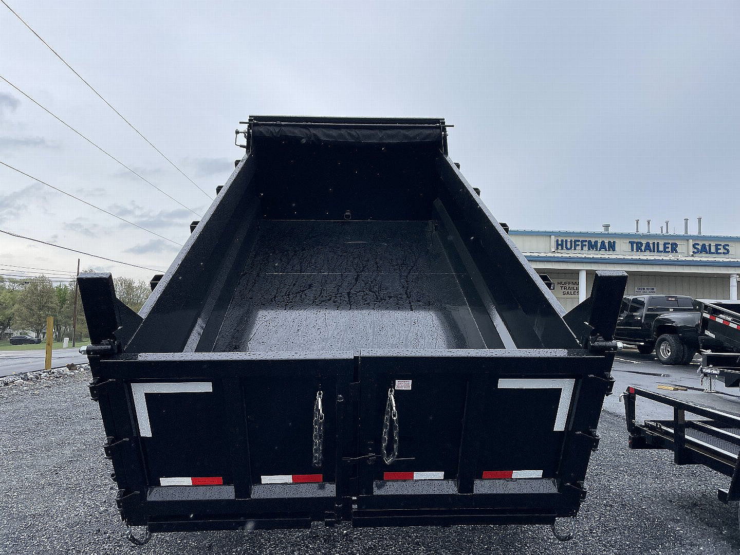 New 2025 Sure-Trac 7X14 3' Sided Dump Trailer