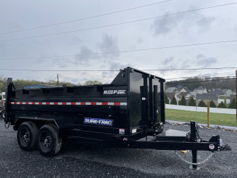 New 2025 Sure-Trac 7X14 3' Sided Dump Trailer