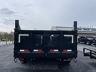 New 2025 Sure-Trac 7X14 3' Sided Dump Trailer