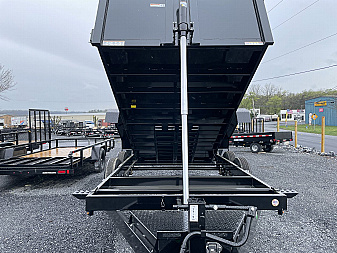 New 2025 Sure-Trac 7X14 3' Sided Dump Trailer