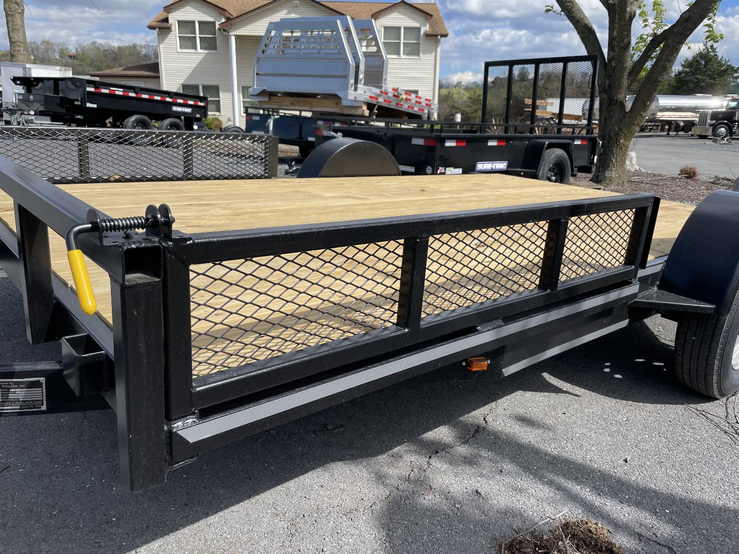 New 2025 Better Built 7X12 Ramp Rail Utility Trailer
