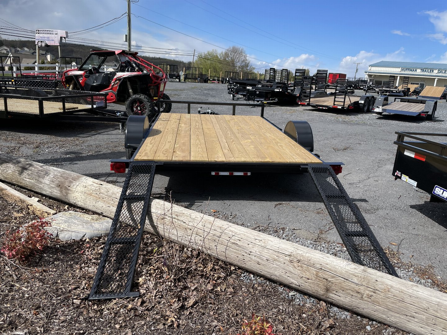 New 2025 Better Built 7X12 Ramp Rail Utility Trailer