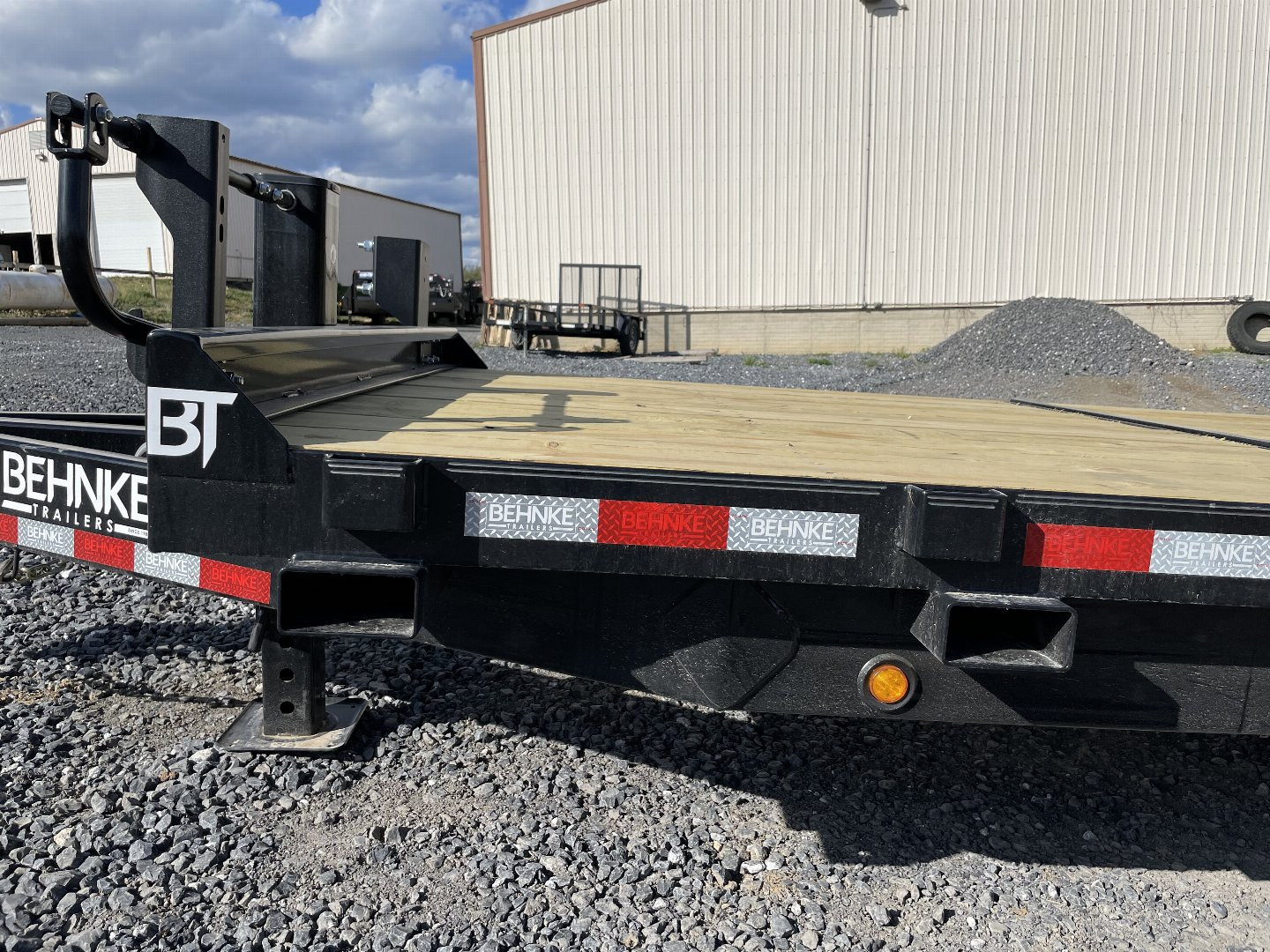 New 2025 Behnke 83"X16+6 20K Tilt Equipment Trailer