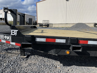 New 2025 Behnke 83"X16+6 20K Tilt Equipment Trailer