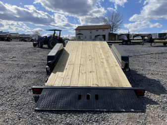 New 2025 Behnke 83"X16+6 20K Tilt Equipment Trailer
