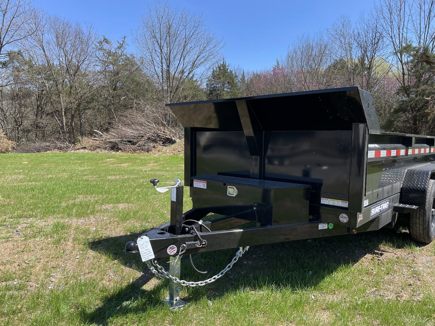 New 2025 SURE-TRAC 6X12 Dump Trailer