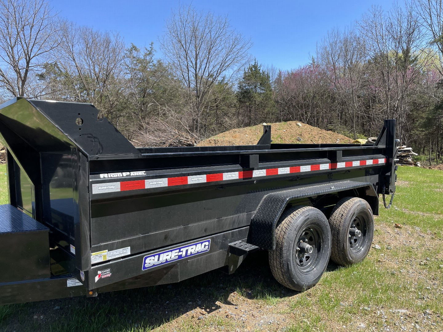New 2025 SURE-TRAC 6X12 Dump Trailer