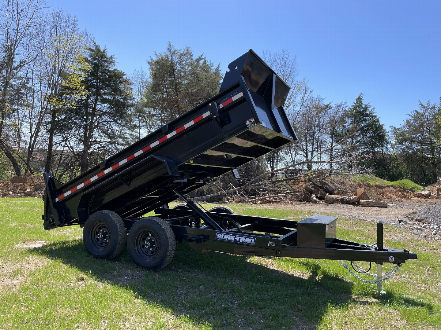 New 2025 SURE-TRAC 6X12 Dump Trailer