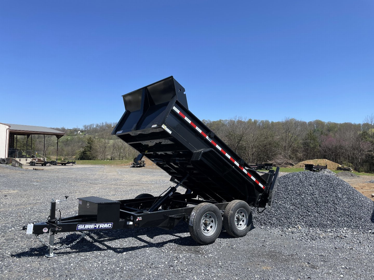 New 2025 SURE-TRAC 6X12 Dump Trailer