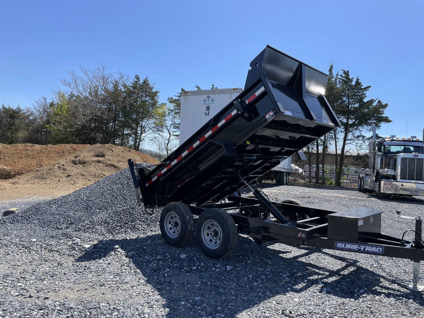 New 2025 SURE-TRAC 6X12 Dump Trailer