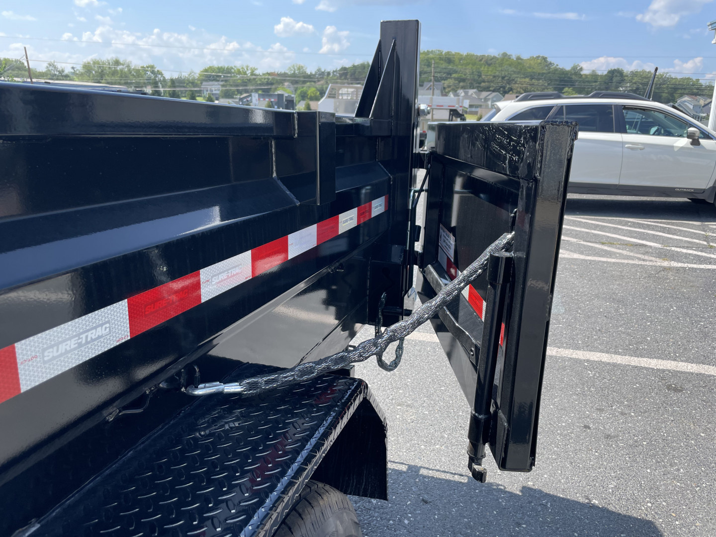 New 2026 Sure-Trac 7x14 Telescopic Dump Trailer MANUFACTURES SAVINGS! $10,795 WHILE SUPPLIES LAST!