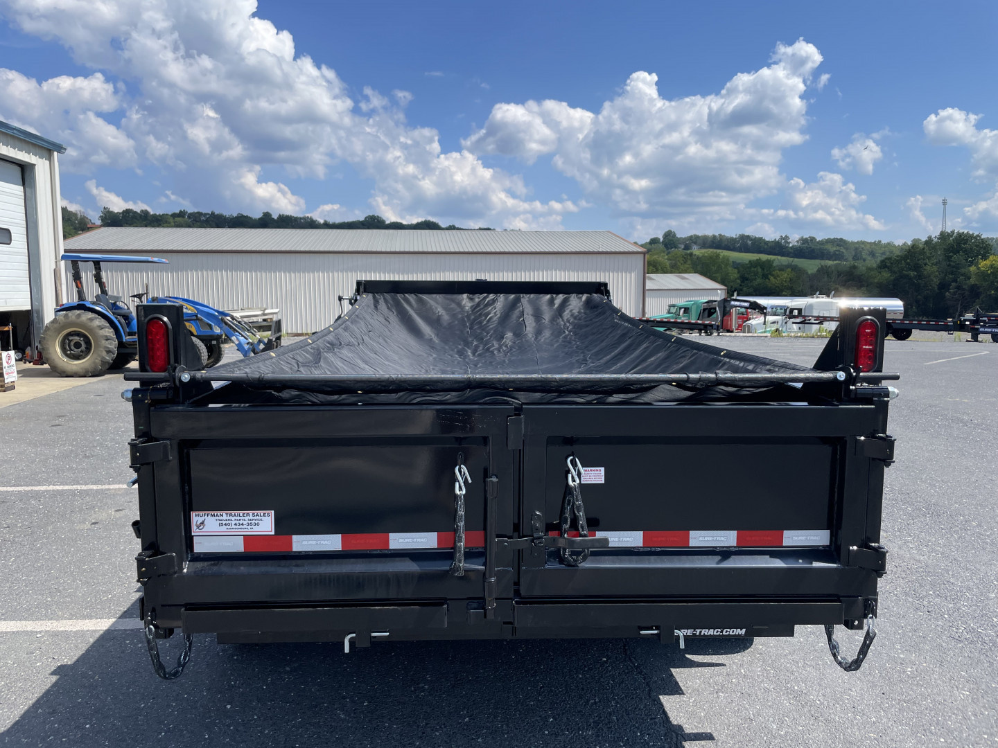 New 2026 Sure-Trac 7x14 Telescopic Dump Trailer MANUFACTURES SAVINGS! $10,795 WHILE SUPPLIES LAST!