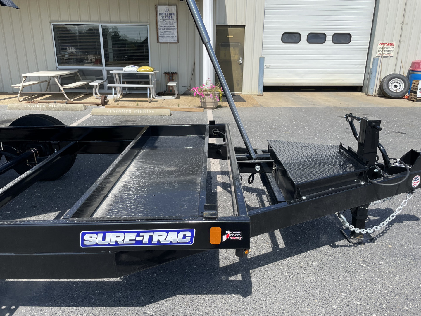 New 2026 Sure-Trac 7x14 Telescopic Dump Trailer MANUFACTURES SAVINGS! $10,795 WHILE SUPPLIES LAST!