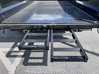 New 2025 Sure-Trac 7X14 Dump Trailer with Hydraulic Jack