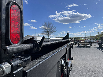 New 2025 Sure-Trac 7X14 Dump Trailer with Hydraulic Jack