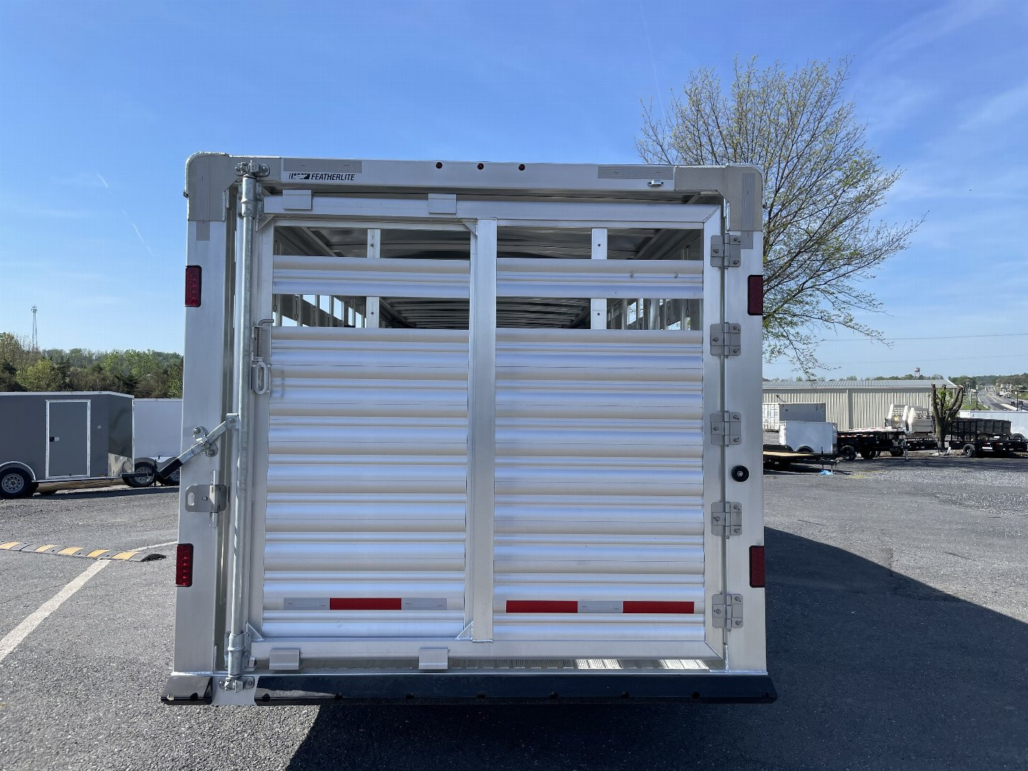 New 2026 Featherlite 7'6"X20'X6'6" Stock Trailer