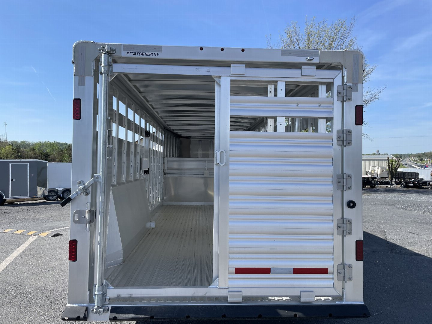 New 2026 Featherlite 7'6"X20'X6'6" Stock Trailer