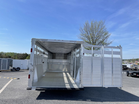 New 2026 Featherlite 7'6"X20'X6'6" Stock Trailer