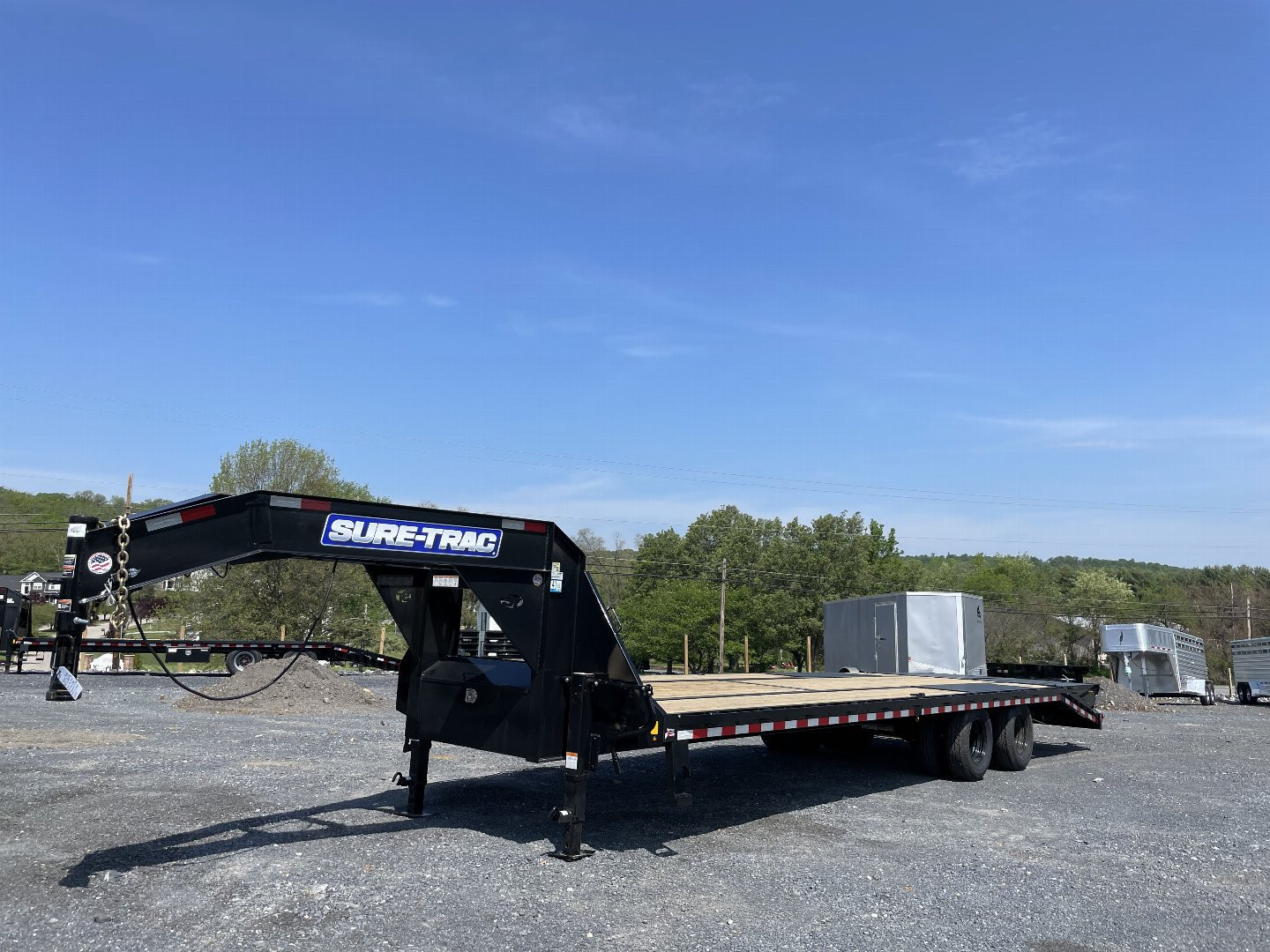New 2025 Sure-Trac 102"X25+5 25.9K Deckover Trailer