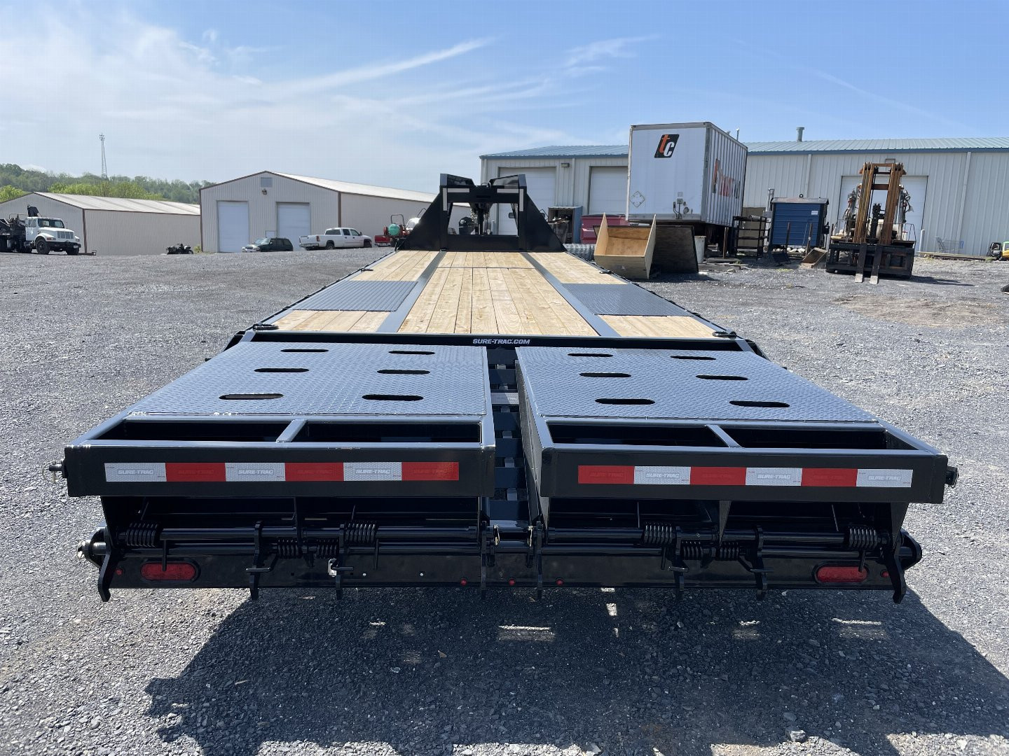 New 2025 Sure-Trac 102"X25+5 25.9K Deckover Trailer