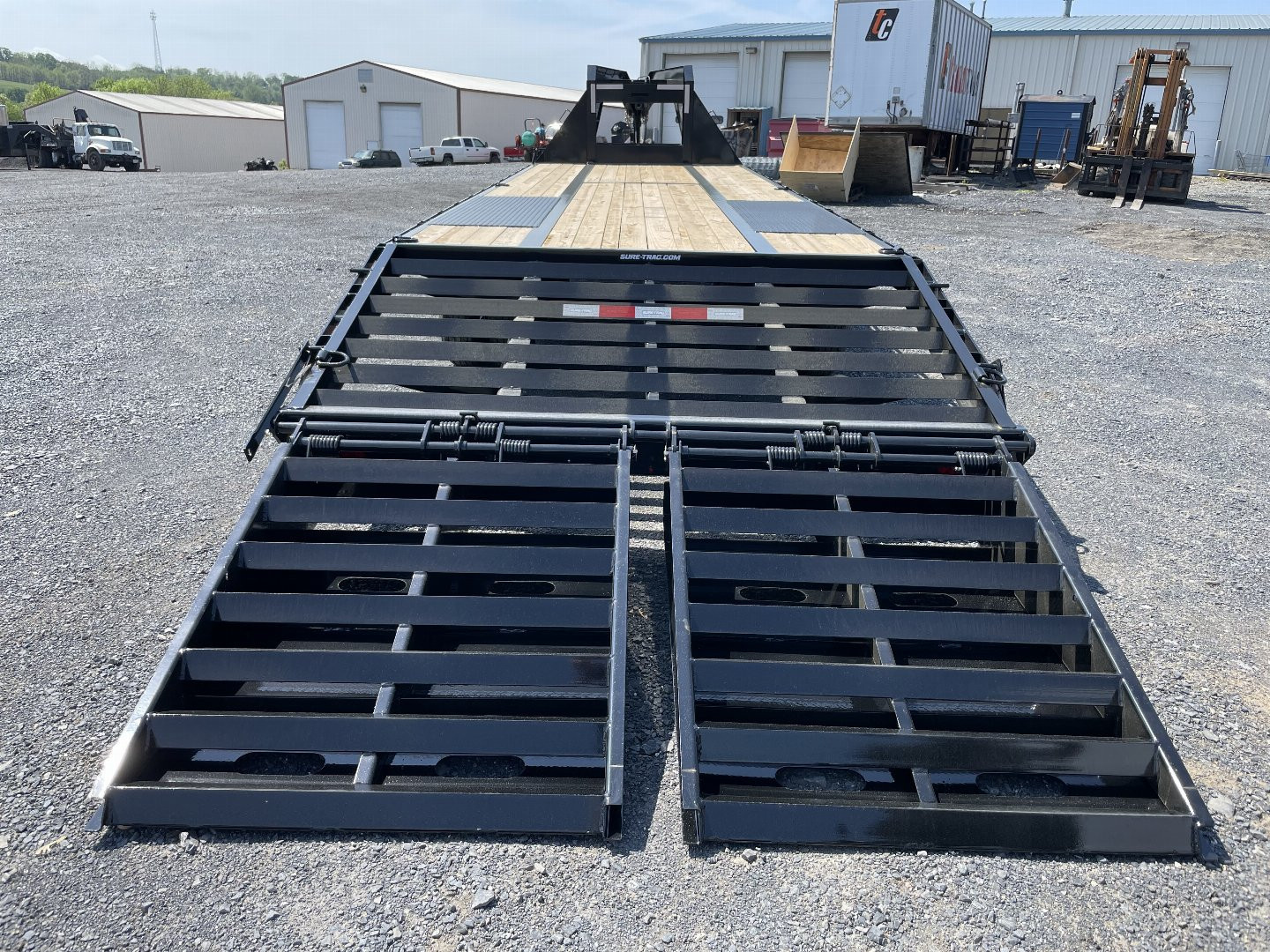 New 2025 Sure-Trac 102"X25+5 25.9K Deckover Trailer