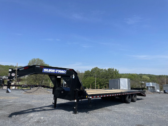 New 2025 Sure-Trac 102 X25+5 25.9K Deckover Trailer