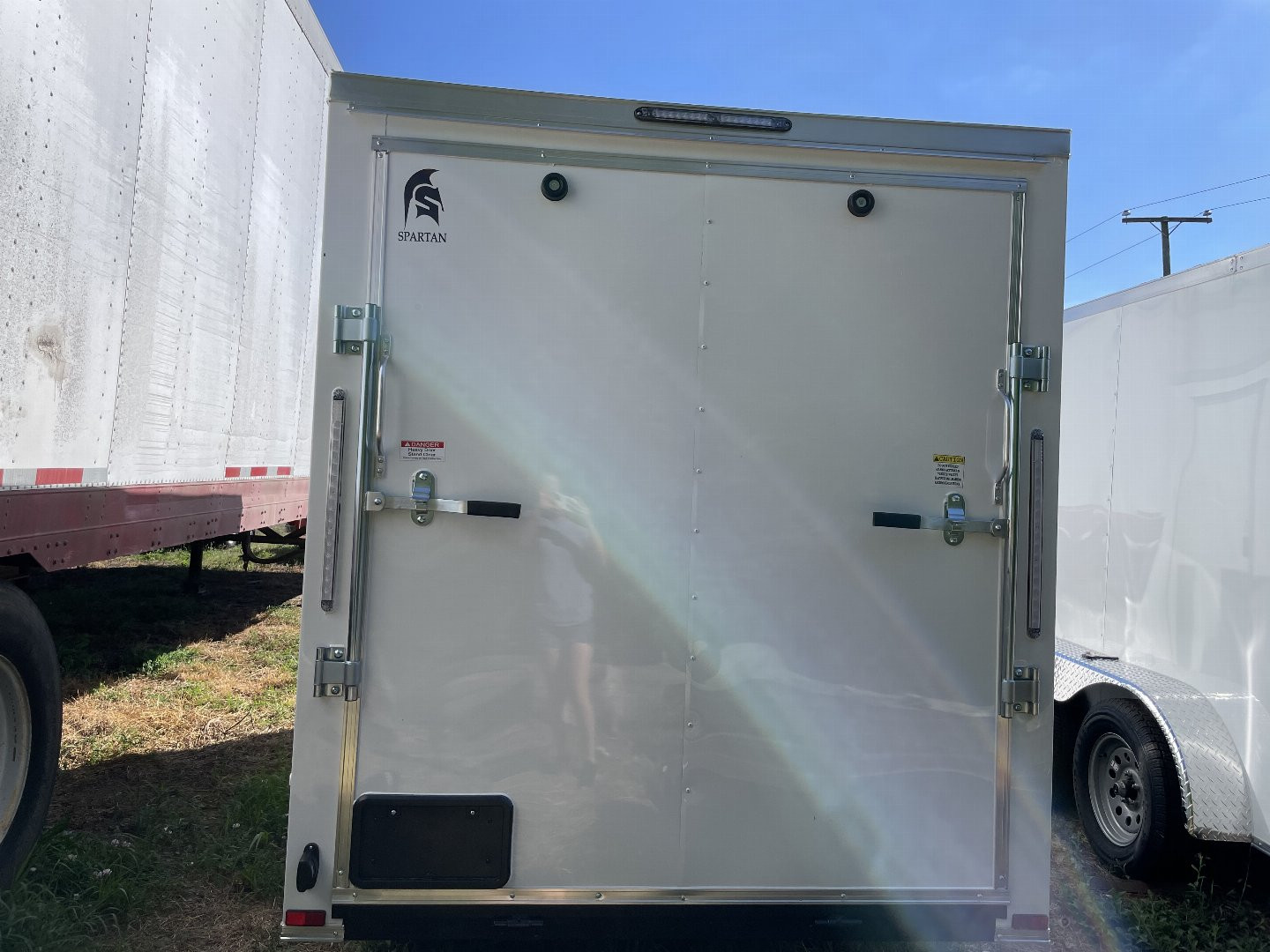 New 2024 Spartan 6X12X6'3" Enclosed Trailer