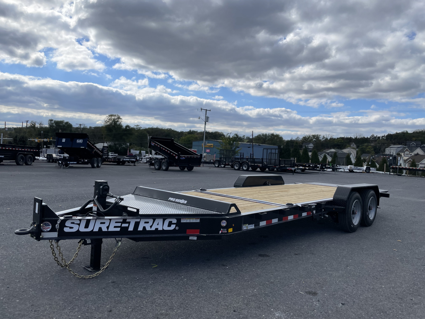 New 2026 Sure-Trac Pro Series 16+4 17.6K Tilt Equipment Trailer