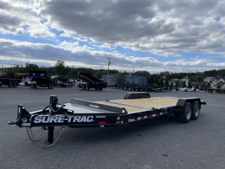 New 2026 Sure-Trac Pro Series 16+4 17.6K Tilt Equipment Trailer