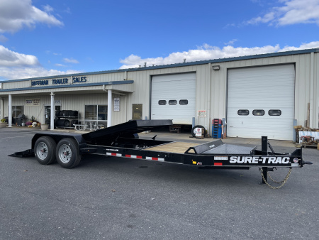 New 2026 Sure-Trac Pro Series 16+4 17.6K Tilt Equipment Trailer