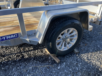 New 2025 SURE-TRAC 5x8 Aluminum Utility Trailer