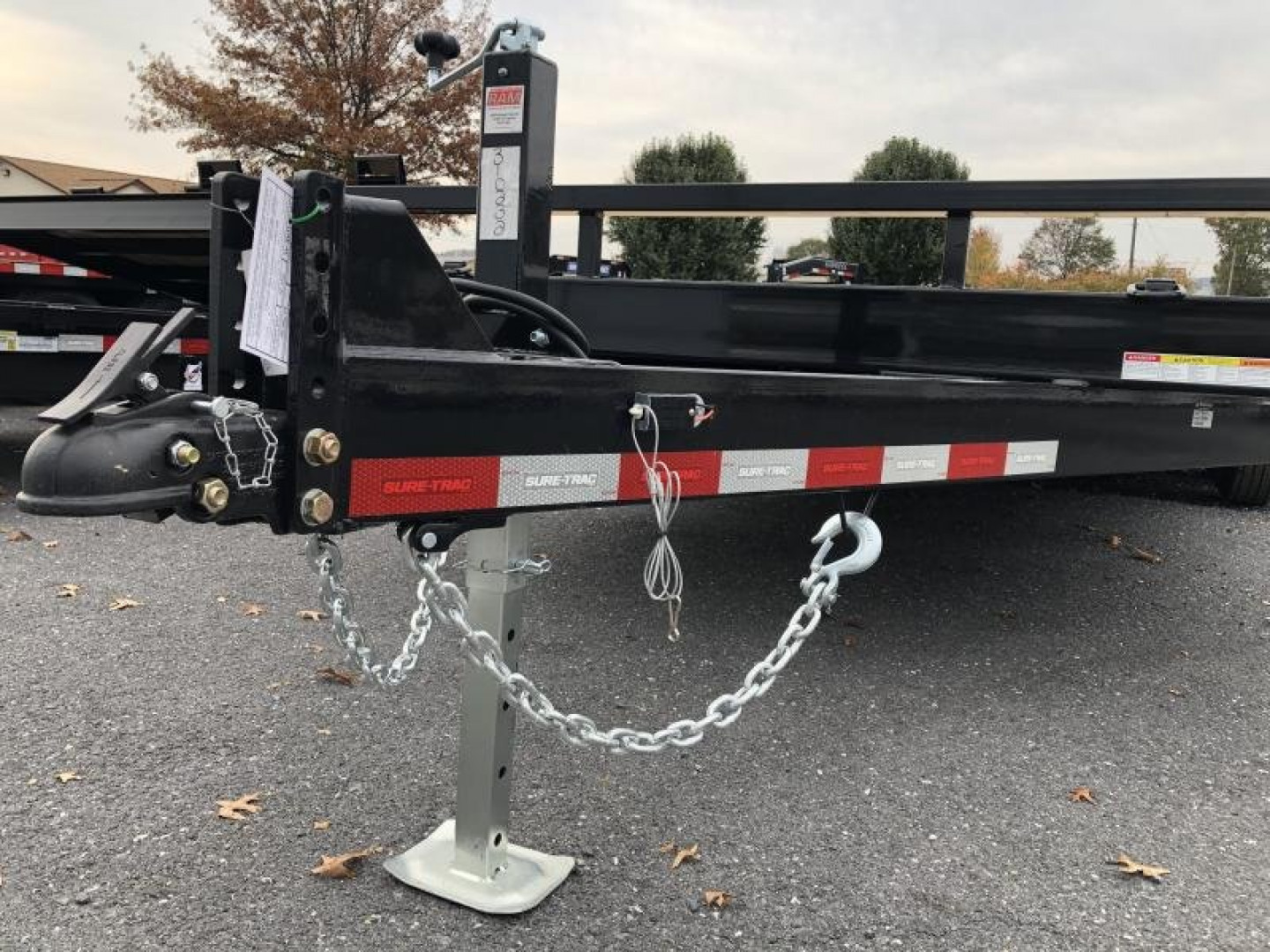 New 2026 Sure-Trac 17+3 Full Width Ramps Equipment Trailer