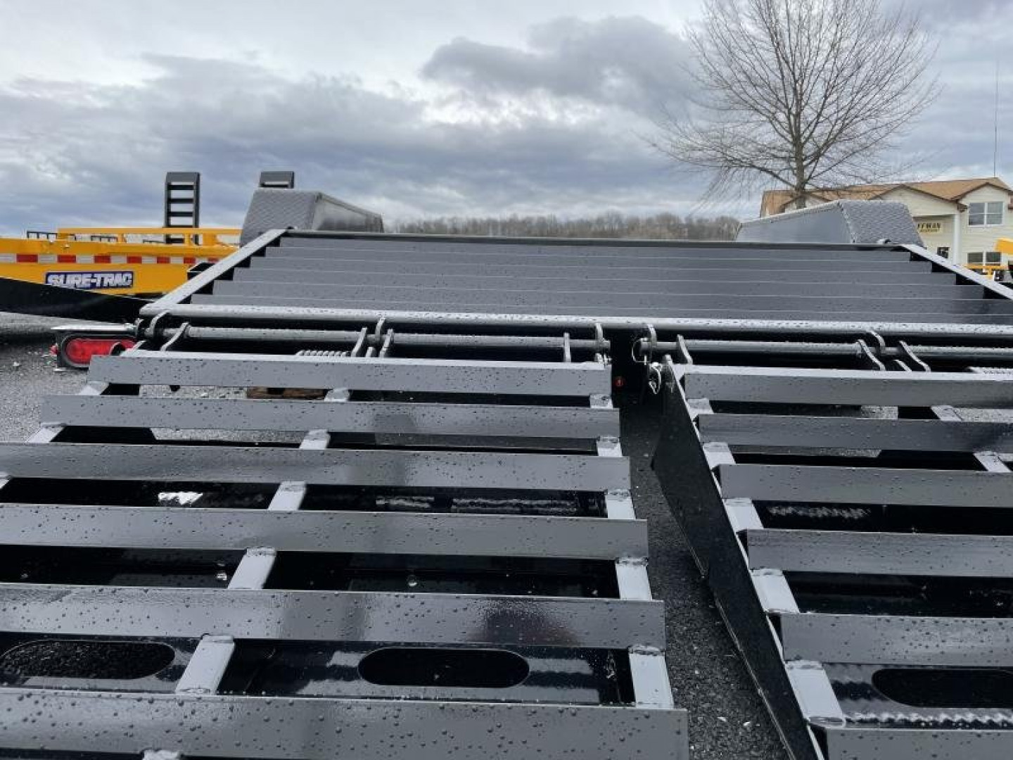 New 2026 Sure-Trac 17+3 Full Width Ramps Equipment Trailer
