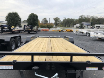 New 2026 Sure-Trac 17+3 Full Width Ramps Equipment Trailer
