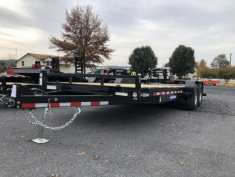 New 2025 Sure-Trac 17+3 Full Width Ramps Equipment Trailer