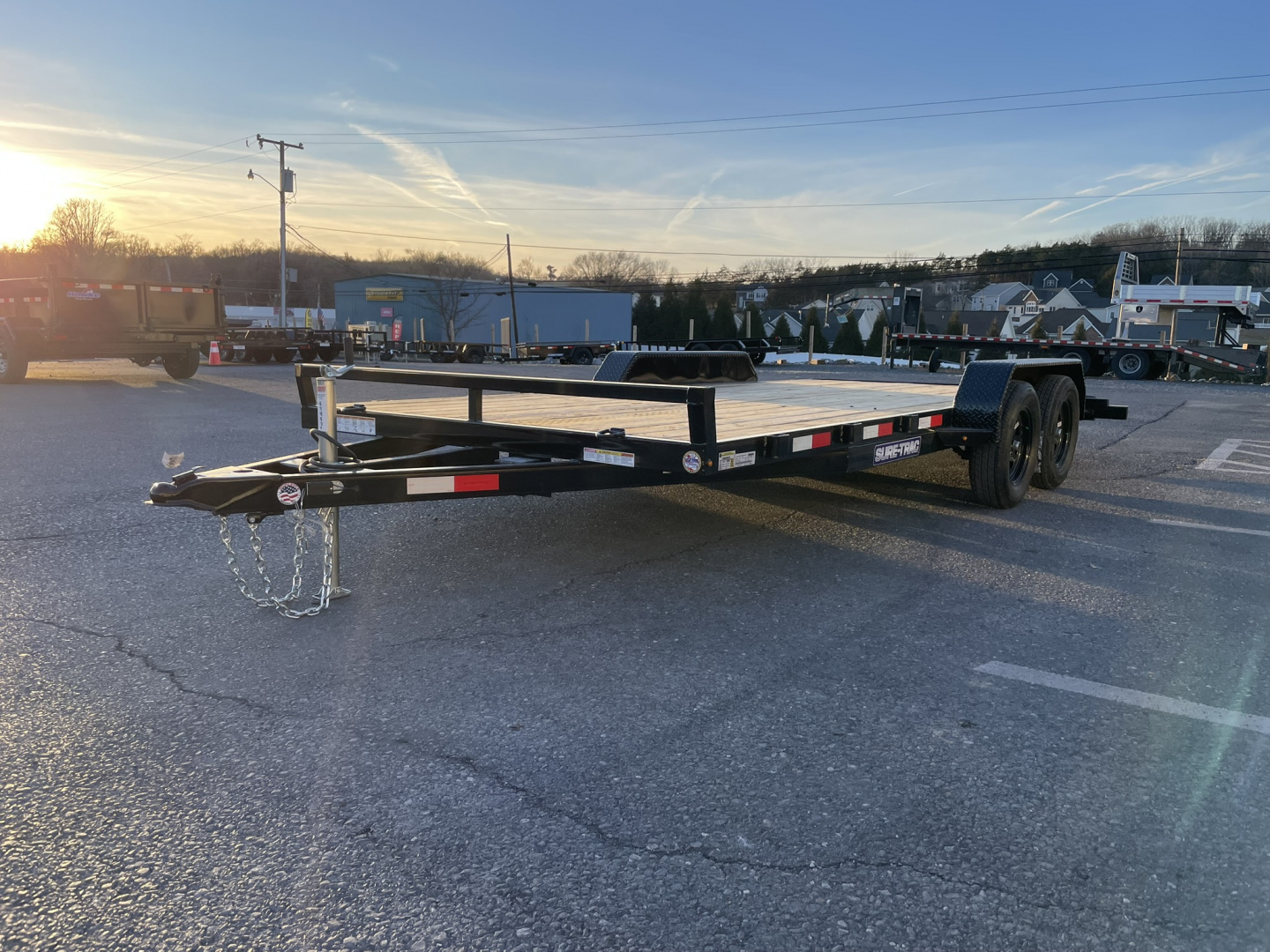 New 2026 Sure-Trac 82"X16+2 Car Trailer