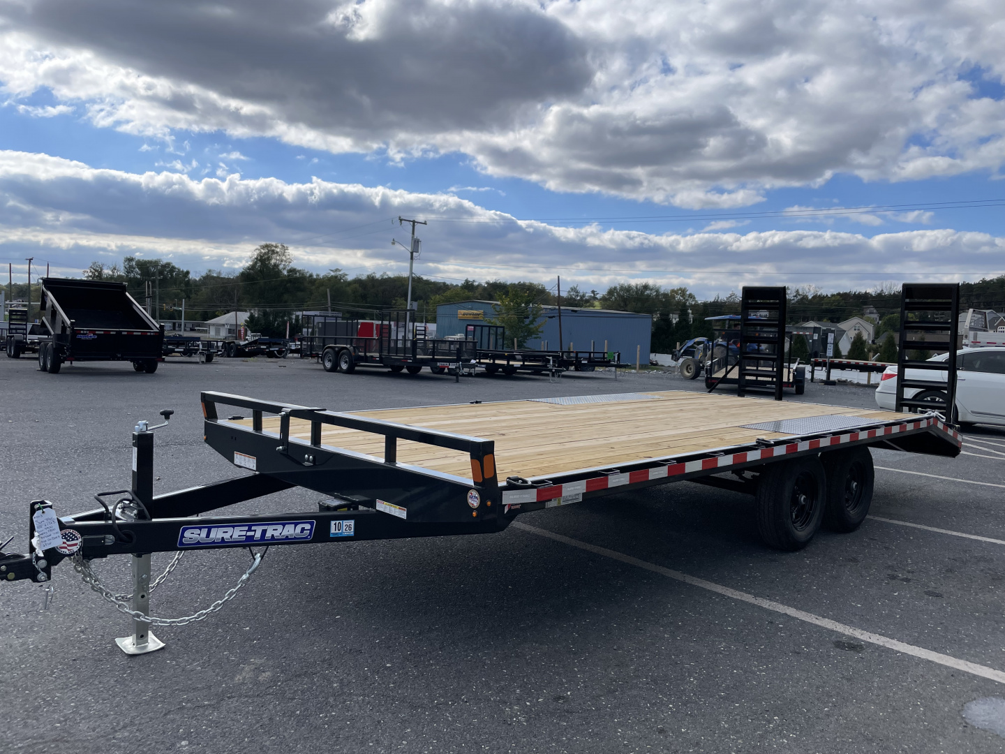 New 2026 Sure-Trac 17+3 Deckover Equipment Trailer