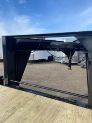 New 2026 ABU 25' 14K GOOSENECK Flatbed Trailer